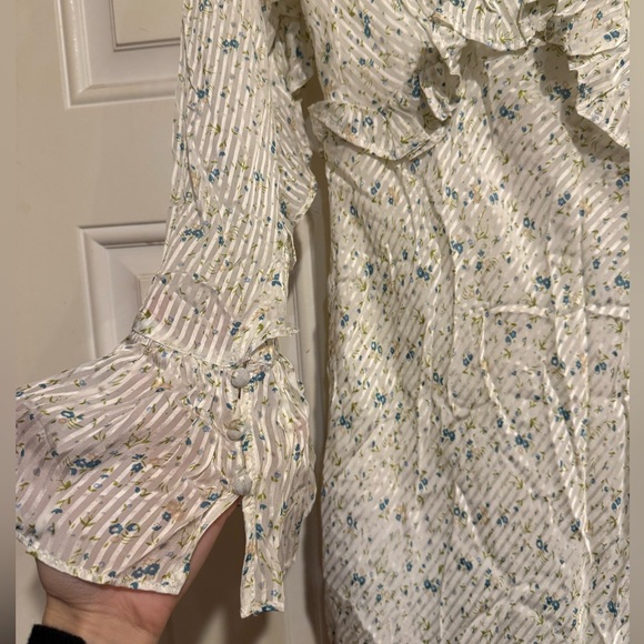 NWT Free People Sweetest Thing Ivory Floral Dress - Picture 16 of 16